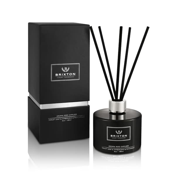 BRIXTON 180ml Violblad & Ambra & Patchouli Homms Doftdiffusor med rörblad