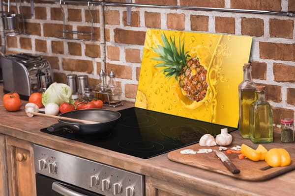 SKÄRBRÄDA I GLAS 52x30 ANANAS