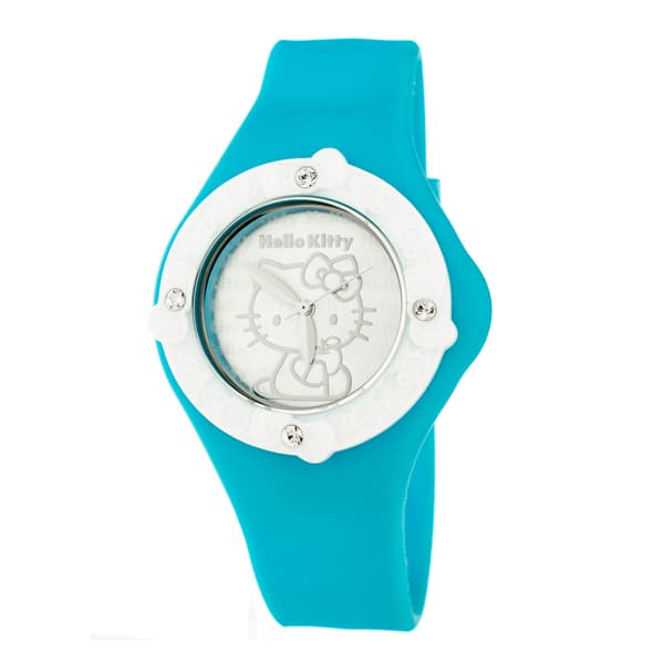 HELLO KITTY HK7158LS-08 ur. Quartz, sølv. Dameur.