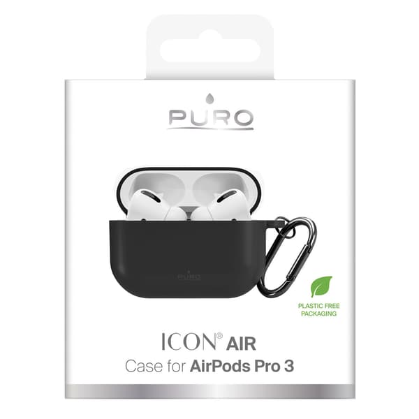 AirPods Pro 3 Icon-etui - Sort