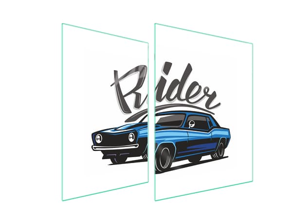GLASSKYDDSPLATT FÖR SPIS 70x52 AUTO