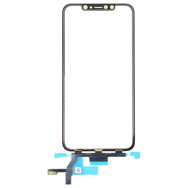 Touch-glas + OCA-lim til iPhone XS Max (kort flex) med IC-kontroller