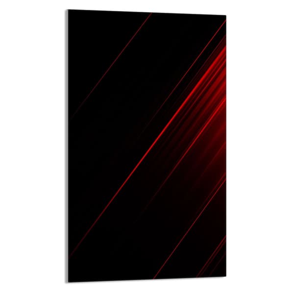 SKÄRBRÄDA I GLAS 30x52 Svart