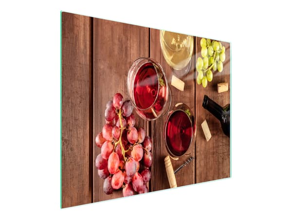 SKÄRBRÄDA I GLAS 52x30 VIN