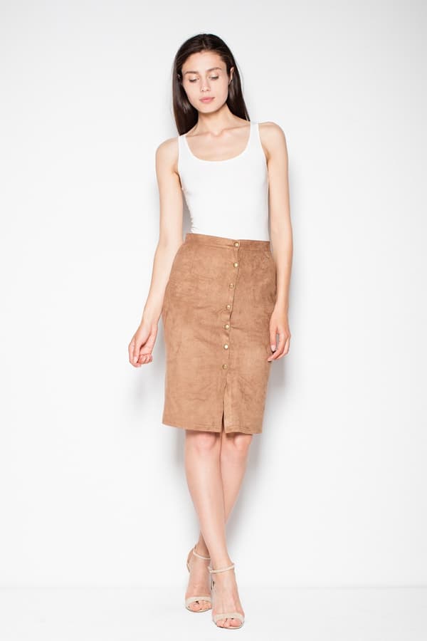 Kjol VT049 Brun L
