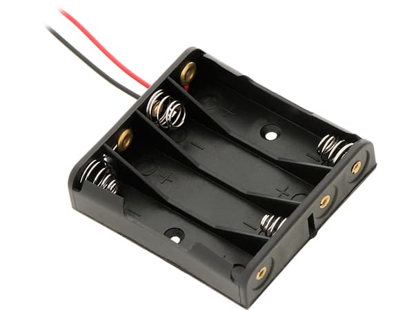 Batterirum, type 4xAA 4x1.5V