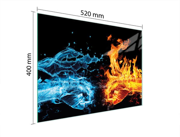 LASINEN LEIKKUULAUTA 52x40 FIRE