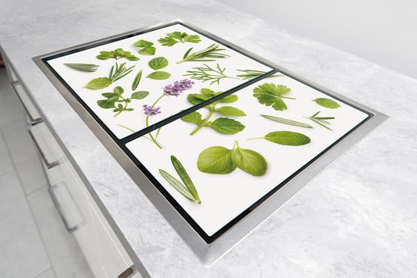 GLASSKYDDSPLÅT FÖR SPIS 75x52 VÄXTER