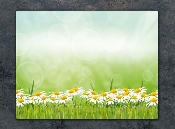 GLASSKÆREBRÆT 52x40 DAISY