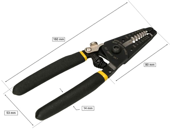 Isoleringstänger 160mm 0,8-2,6mm PROTECHNIK