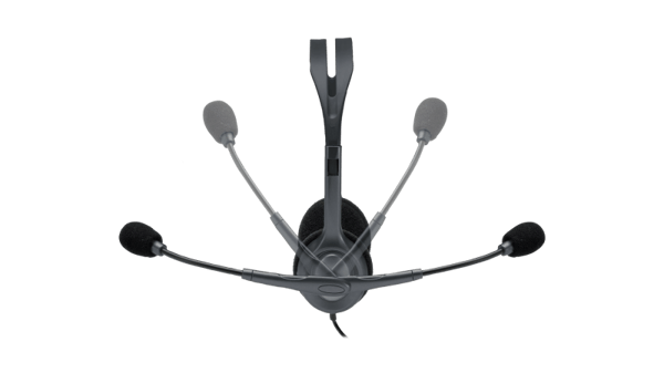 Logitech H111 Stereo Headset med ledning, 3,5 mm jackstik, Sort