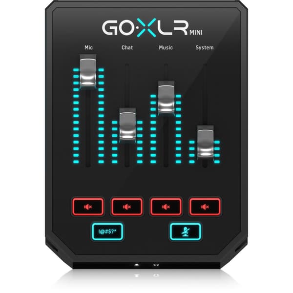 TC Helicon Go XLR Mini Mixer og Audio Interface til Streamere