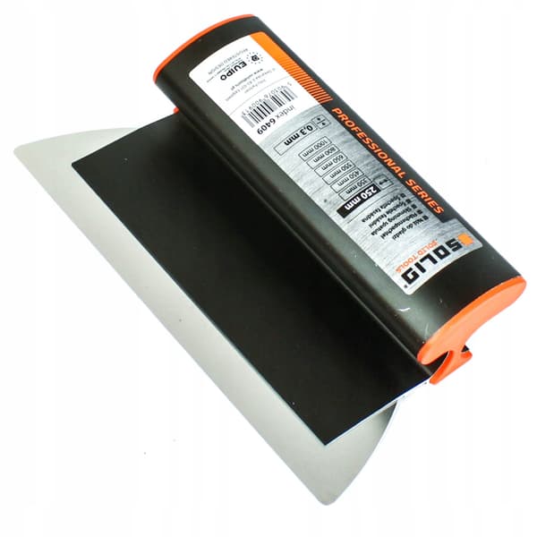 Massiv sort pudsekniv 25 cm 6409