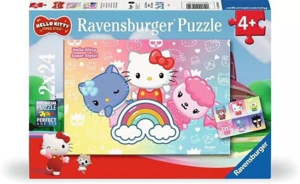 Hello Kitty 2x24 Puslespil