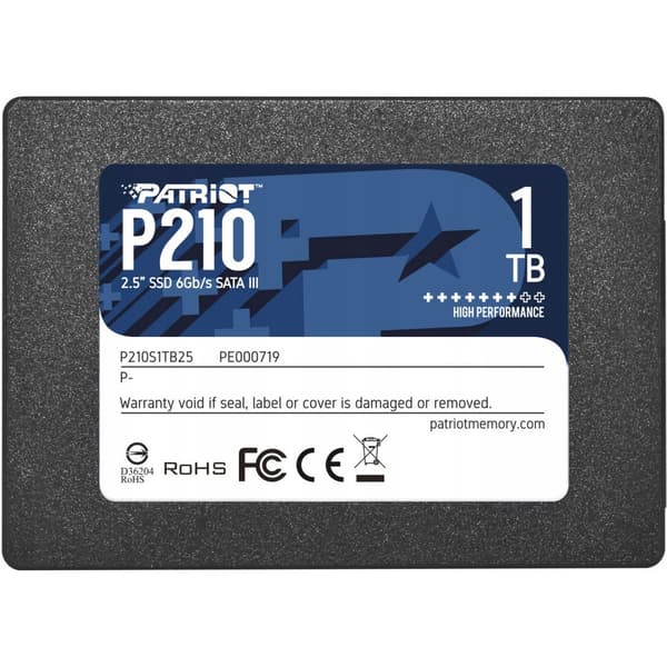 SSD Patriot P210 1TB SATA3 2,5''