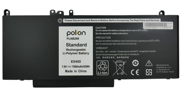 Dell G5M10 laptopbatteri för Latitude E5450 E5550 7000mAh