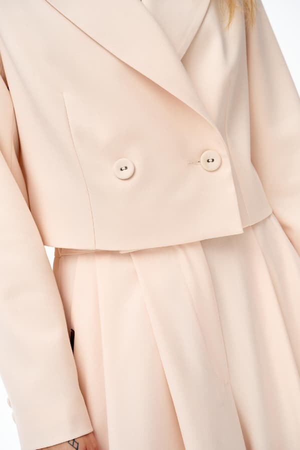 Vida Lysebeige Damebukser 42
