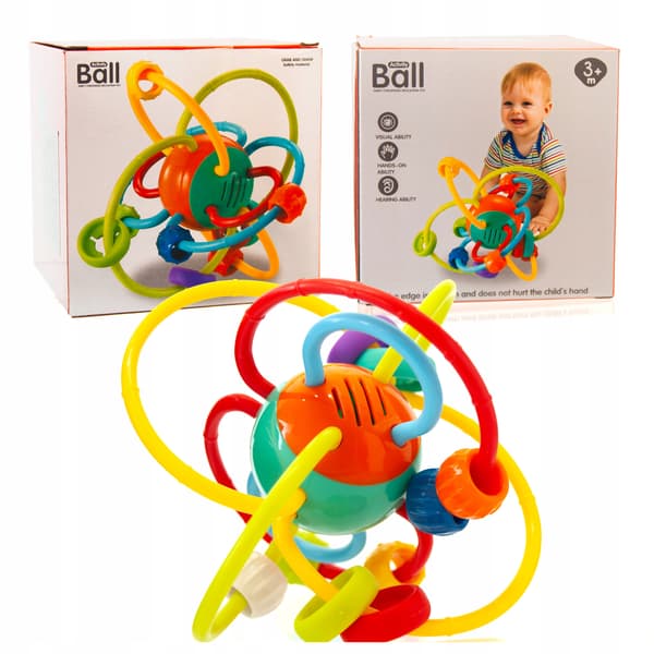 LEGETØJ til BABY-bidering rangle SENSO BALL sensorisk
