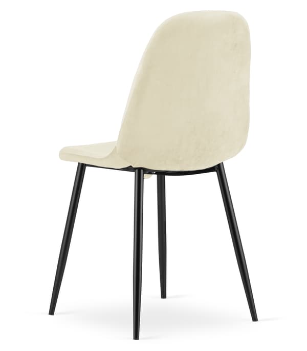 COMO stol - beige velour x 2