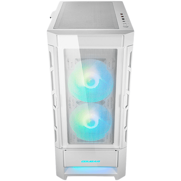 COUGAR Duoface RGB-chassi, Midi-Tower, Vit