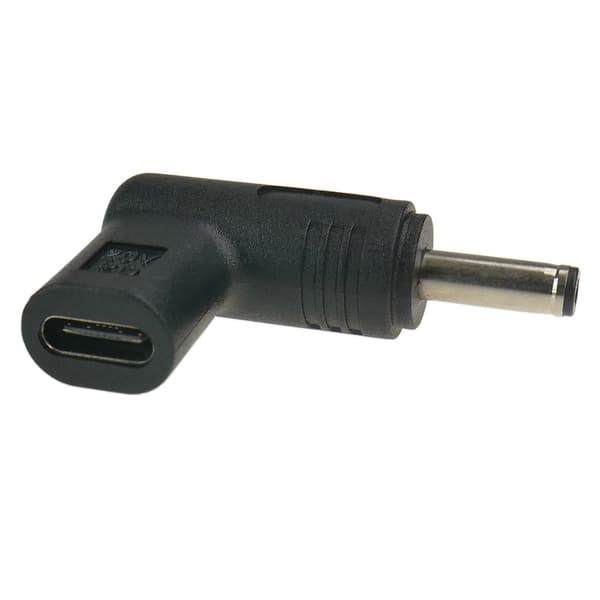 USB-C-adapter til strømforsyning af bærbar computer med 4,0x1,35 mm stik