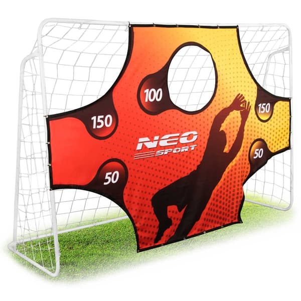 Fodboldmål 245 x 155 x 80 cm + målmåtte