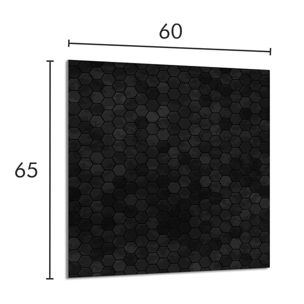 KEITTIÖN LASIPANEELI 60x65 Kuvio