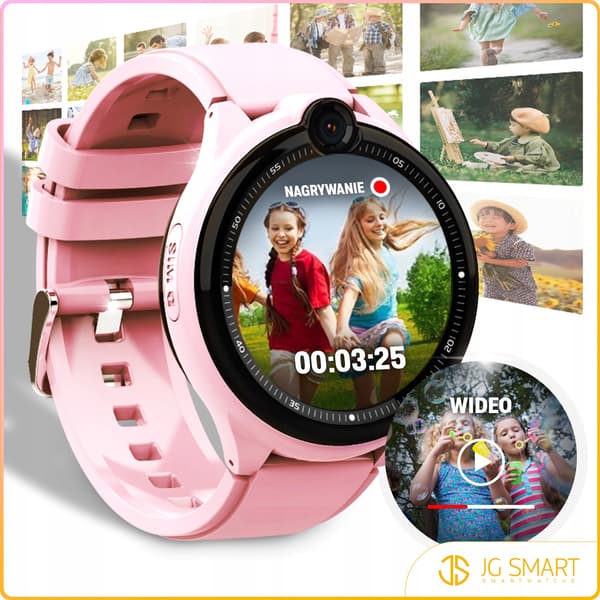 SMARTKLOCKA KT26 LTE - ROSA