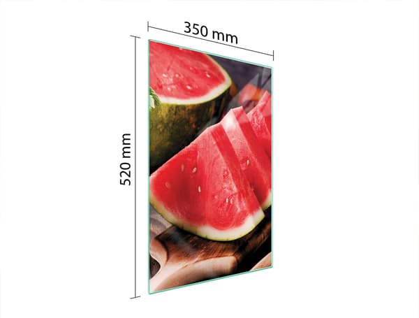 GLASSKÆREBRÆT 35x52 VANDMELON