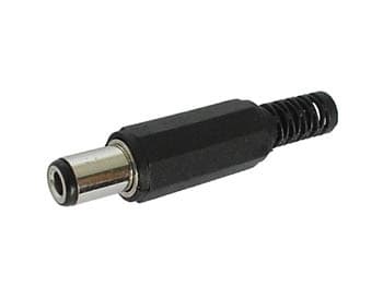 2.1/5.5mm DC-liitin, 2 kpl