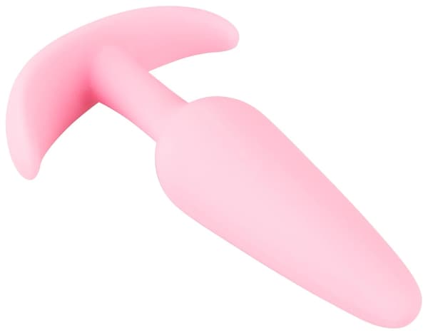 Cuties Silikone Konisk Analplug Pink