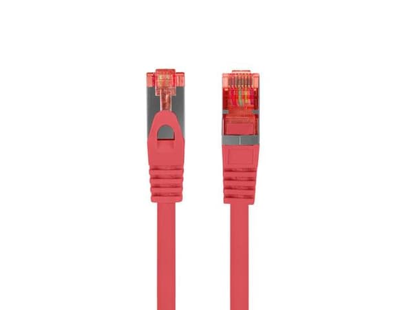 Patchkabel Lanberg S/FTP kat.6 2m LSZH CU fluke bestået rød