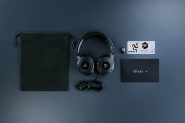 Razer Kraken V4 X Kablet Gaming Headset, Sort