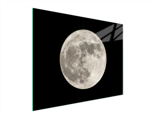 GLAS SKÆREBRÆT 52x40 MÅNE