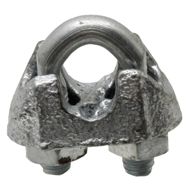 Stålvajerklämma 8mm 10mm 41mm granit