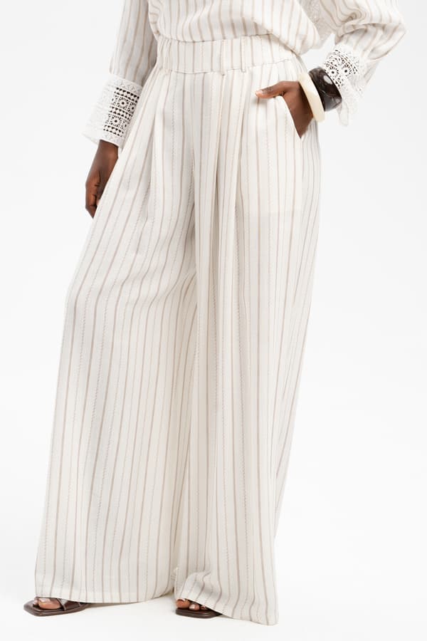 Jenny Off White Damebukser 36