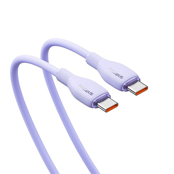 Pudding USB-C 100W 2m-kabel – Lila