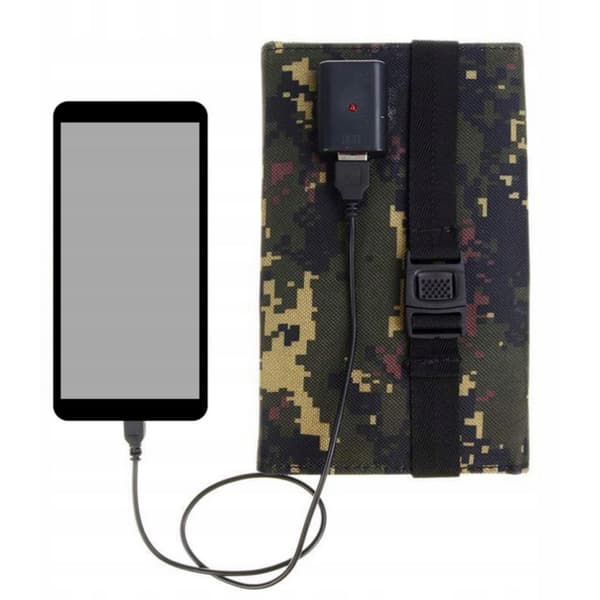 SOLOPLADER TIL TELEFON SOLPANEL TURIST FOLDBAR USB 5V