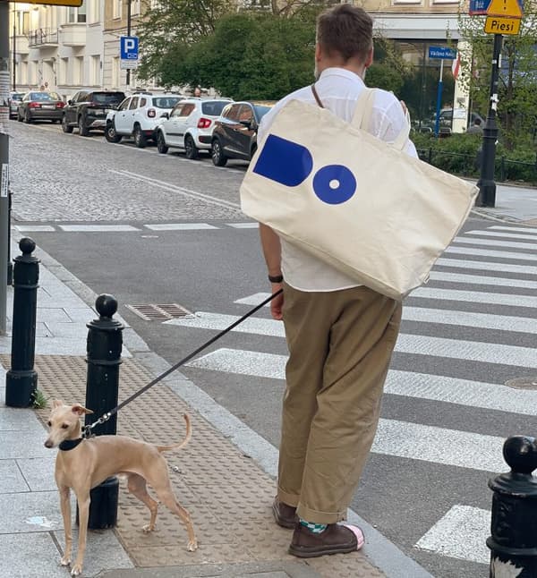 Väska Utrop Kräm Kobolt