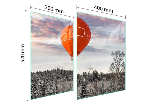 LASINEN SUOJALEVY LIEDELLE 70x52 ILMAPALLO