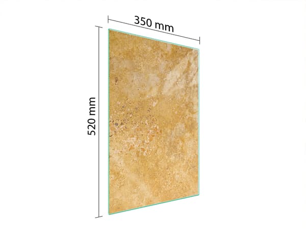 GLASSKÆREBRÆT 35x52 SKIFER