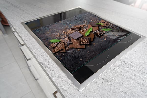 SKÄRBRÄDA I GLAS 45x52 CHOKLAD