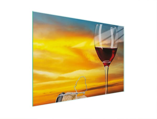 SKÄRBRÄDA I GLAS 30x22 VIN