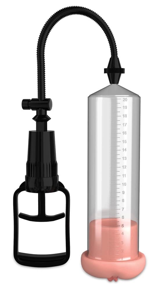 Pump Worx Transparent Penispump med Vaginalhål