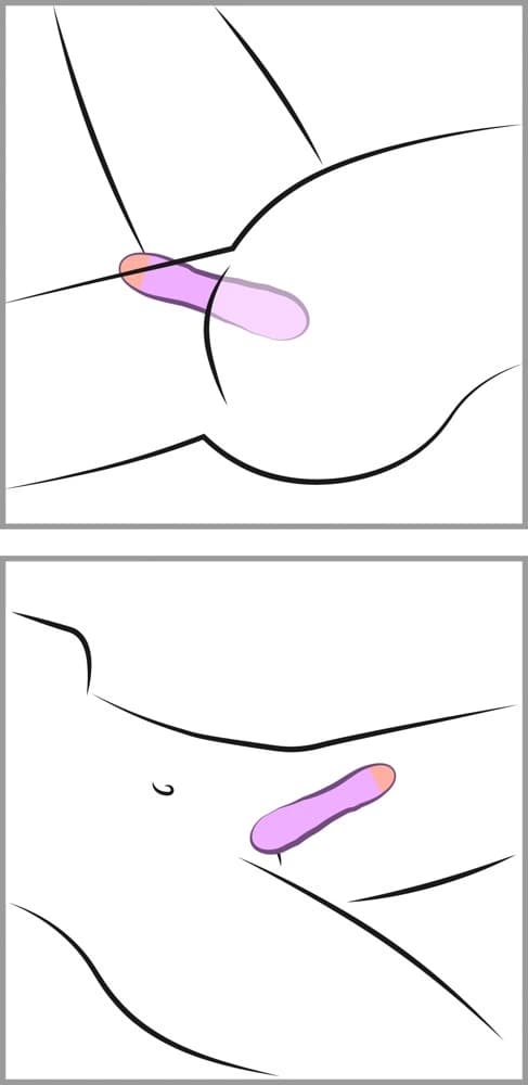 Cuties Lila Mini Prickig Vibrator