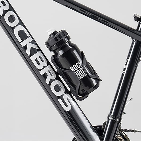 Cykelflaske til vanddrikke 600 ml - sort