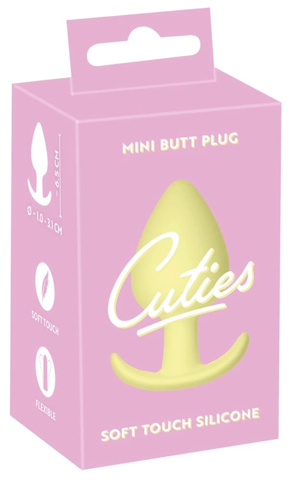 Cuties Gul Silikone Analprop 65 cm