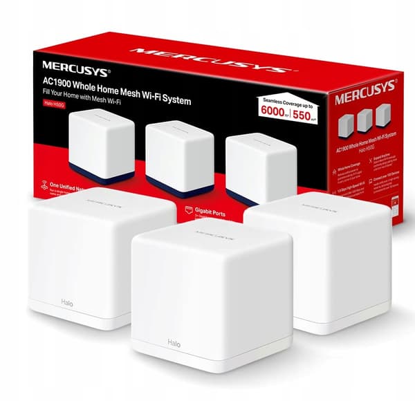 System mesh Mercusys Halo H30G (3-pak)