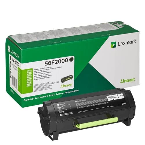 Lexmark 56F2000 tonerkassett, svart
