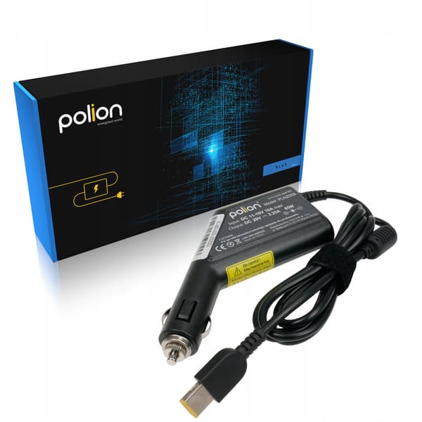 Biladapter til LENOVO bærbar computer 65W 20V 3.25A Slim Tip-stik